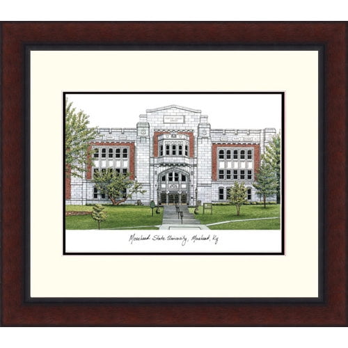 Campusimages MI984LR Oakland University Legacy Alumnus Framed Lithograph