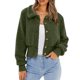 thumbnail image 1 of Puntoco Abrigo Moda Mujer Manga Larga Soild Cálido Outwear Abrigos Cortos Tops Casuales Liquidación Puntoco Puntoco-1, 1 of 9