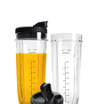 thumbnail image 1 of 2 Vasos Para Ninja Licuadora Bl480 Bn801 Ss101 32oz 2 Tapa Xtellar transparente, 1 of 3
