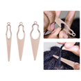 thumbnail image 1 of Dreadlocks Crochet Crochet, Crochet de Mode, 0.03in Dreadlocks Rangés pour Dreadlocks Faisant Tressage Argent, Or, Or Rose, 1 of 8