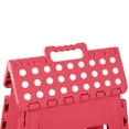 thumbnail image 7 of Lexi Home 12” Step Stool Foldable Collapsible Step Stool with Handle & Rubber Grips, Red, 7 of 7