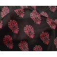 thumbnail image 4 of oneOone Silk Tabby Fabric Floral Block Printed Craft Fabric BTY 42 Inch Wide, 4 of 4