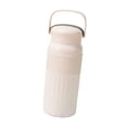 thumbnail image 4 of Botella de agua isotérmica, ligera y deportiva, 500 ml, con base antideslizante y función inteligente. Blanco, 4 of 9
