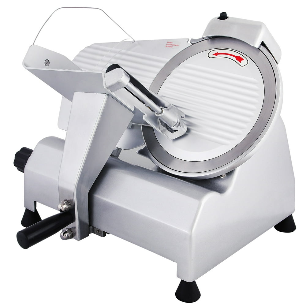 VEVOR Commercial Meat Slicer, 10 inch Electric Food Slicer, 240W Frozen