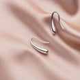 thumbnail image 5 of 925 Sterling Silver Teardrop Earrings Drop for Women Teens Waterdrop Earrings Small Hook Earrings, 5 of 7