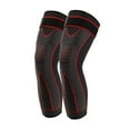 thumbnail image 1 of Extra Long Leg Support Knee Sleeves for Basketball, Football, Knee Pain, Exercise, 1 of 5