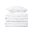 thumbnail image 2 of BNM Egyptian Cotton 530 Thread Count Duvet Cover Set, King/California King, White, 2 of 5