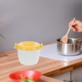 thumbnail image 5 of UPKOCH Microwave Rice Cooker in Blue Made of Plastic for Home Use 4 Cup Capacity, 5 of 8