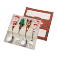 thumbnail image 3 of Juego de cubiertos de Navidad BLESIY tenedores y cucharas de Acero inoxidable, 3 of 8