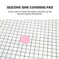 thumbnail image 6 of LOLIPPYY 5pcs Silicone Flat Sink Plug Cover Assorted Color Kitchen Sink, 6 of 8