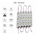 thumbnail image 2 of Módulo LED AOOYUANKE, 20 unidades, 3 LED, 9,8 pies, blanco IP65, 2 of 7