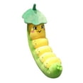 thumbnail image 2 of Cojín de felpa con Apariencia de oruga bonita Hugo Juguetes de animales de peluche, 2 of 7
