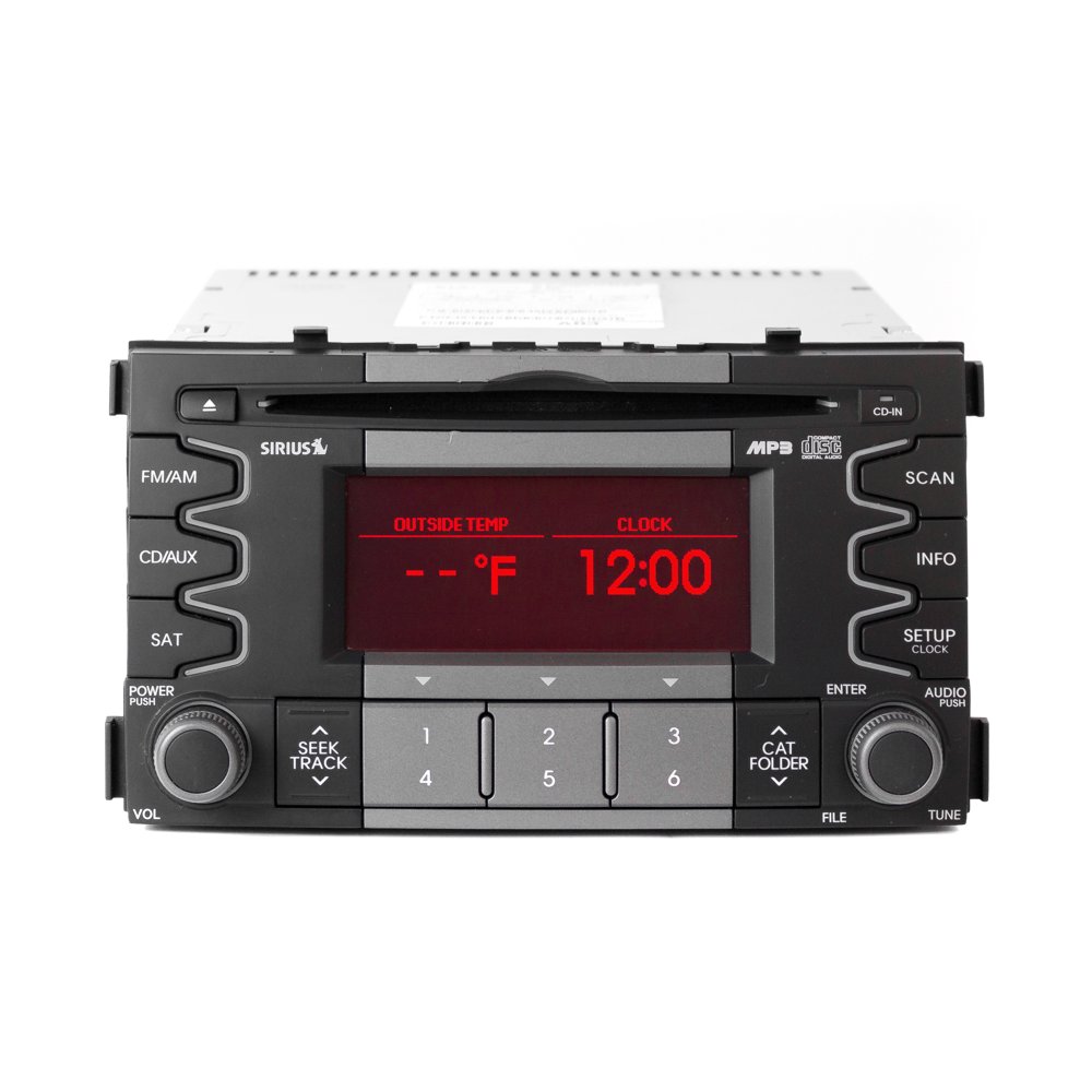 20102011 KIA Soul AM FM 6 Disc CD Player Radio mp3 961402K200AMAE