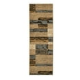 thumbnail image 2 of BNM Rockwood Area Runner, 2' 7" x 10', Light Blue-Beige, 2 of 6