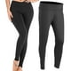 thumbnail image 2 of Pantalones deportivos de yoga para mujer Fitness Leggings para correr de cintura alta de secado rápido (S y negro), 2 of 8