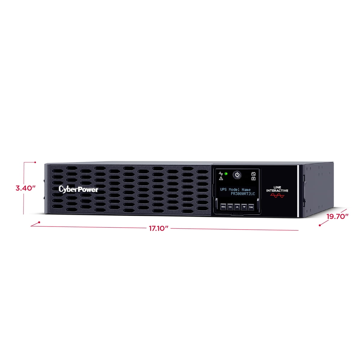 CyberPower PR3000RT2UCN Smart App Sinewave UPS Systems