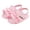 Pink, variant on Gyujnb Baby Girls Ruffle Open Toe Sandals Soft Sole Hook and Loop Princess First Walker Shoes,0-3 Months