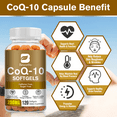 thumbnail image 5 of (2 Pack) BEWORTHS CoQ-10 Capsules 200 mg Coenzyme Q10 Vegetarian Support Heart Healthy Antioxidant, 5 of 11