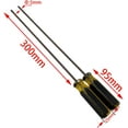 thumbnail image 2 of Extra Long 300mm Phillips Screwdriver and Flat Blade Screwdriver, Slotted and Phillips Screwdriver, 2 Packs of Magnetic Screwdrivers for Sewing Machine, Car Repair, DIY., 2 of 5