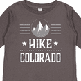 thumbnail image 4 of Inktastic Hike Colorado Hiking Trekking Hiker Boys or Girls Long Sleeve Toddler T-Shirt, 4 of 5