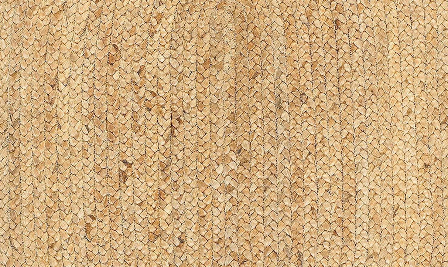 Ox Bay Cora 2' x 3' Natural Braided Jute Oval Indoor Area Rug