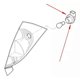 thumbnail image 2 of 2 Pack Brake Light Bulb Socket Holder for Focus MK1 MK2 XFM500010 Replacement Parts, 2 of 5
