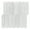 Mist Gray, variant on 3D Decorative Tile Stickers, 3D Fish Scale Textures, Matte 30cm x 30cm, Water and Mold Resistant, for Kitchen Bathroom W