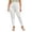 White, variant on Lutiedan Plus Size Yoga Pants for Women High Waisted Stretchy Active Legging Casual Comfy Workout Jogger with Drawstring XL-4XL