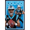 thumbnail image 4 of NFL Carolina Panthers - Bryce Young 24 Wall Poster with Pushpins, 22.375" x 34", 4 of 4