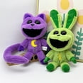 thumbnail image 4 of Muñeco de peluche de gato púrpura, serie animal de terror, bichos sonrientes, nuevo producto transfronterizo, 4 of 5