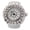 Silver, variant on Women's Shining Rhinestone Quartz Finger Ring Watch, White Alloy Casual Dress Watch