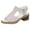 Beige, variant on VerPetridure High-heeled Sandals for Women Solid Hollow Out Mid Heel Casual Vacation Open Toe Beach Sandals