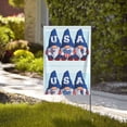 thumbnail image 4 of Wukai Cute Gnomes in USA Garden Flags Double Sided Welcome Garden Yard House Flags Outside Outdoor House (Only Flag), 4 of 8