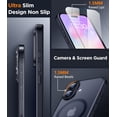 thumbnail image 3 of XIHAMA Designed for iPhone 16 Plus  Case, Magnetic Translucent [2+Full Coverage Tempered Glass Screen Protector] [Full Camera Protection] Anti-Fingerprint Anti-Scratch for iPhone16 Plus 6.7, 3 of 7
