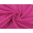 thumbnail image 6 of oneOone Rayon Fuschia Pink Fabric Stripes Dress Material Fabric Print Fabric By The Yard 56 Inch Wide, 6 of 6