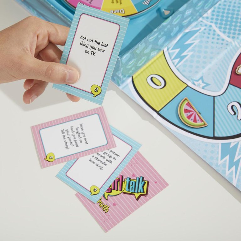Girl Talk Truth or Dare Game: Fun Card Game for Teens and Tweens