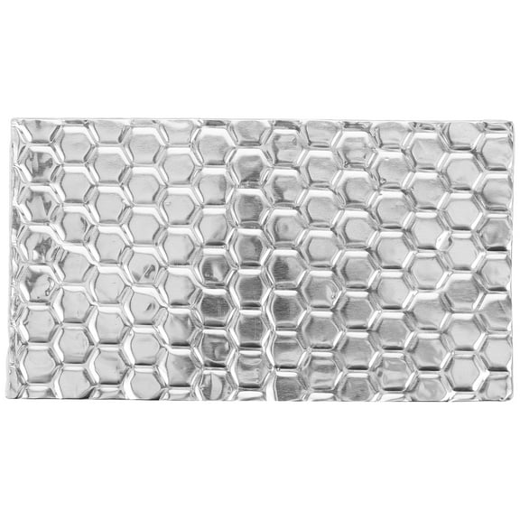 Pawsdot Plated Silver Automotive Sound Deadening Mat for Car Noise Dampening and Vibration Isolation