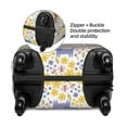 thumbnail image 4 of Lsque Floral Puppy Printed Luggage Cover, Travel Luggage Protector,Scratch and Dirt Resistant, Fits 18-32 Inch Luggage -, 4 of 9