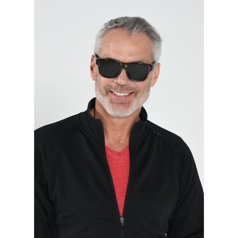 Solar Shield Tortoise Way-Shape Fits Over Sunglasses photo 5