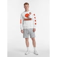 thumbnail image 2 of Cleveland Browns Reebok Mens White Crew Sweatshirt, 2 of 4