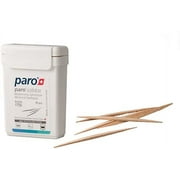 Paro Solidox, 96 Double Ended Wood toothpicks. 12 Pack