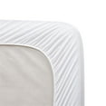 thumbnail image 6 of Pemberly Row Contemporary Microfiber Fabric Twin Heated Mattress Pad in White, 6 of 9