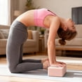 thumbnail image 3 of Leikefitness Yoga Blocks 2 Pack,Lightweight-High Density Eva Foam Soft Non-Slip for Yoga, Pilates, Meditation 9"×6"×3", 3 of 6
