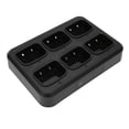 thumbnail image 4 of Cargador De Radio Bidireccional, Cargador De Walkie Talkie De 6 Vías De Carga Rápida De Alta Eficiencia Multifunción 100-240V Para Walkie Talkie, 4 of 7