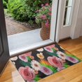 thumbnail image 2 of Pioneer Flower Floral Print Pattern Door Rugs,Washable Non Slip Door Mats Indoor,Decorative Door Mats,Entry Mat Indoor for Entrance,Bedroom,Kitchen,Bathroom,17"x30", 2 of 6