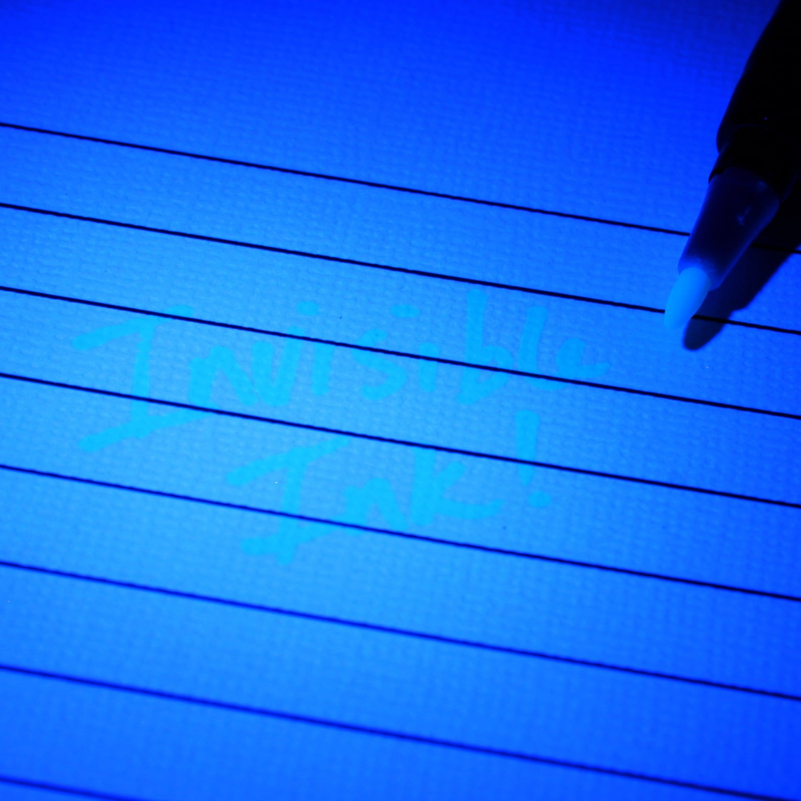 10pk ASR Federal UV Security Spy Invisible Ink Pen Permanent Marker, Blue
