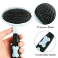 thumbnail image 4 of Topekada Slicker Dog Comb and Brush for Long Hair, Gently Dog Hair Brush and Sturdy Double Sided Grooming Comb, Puppy Hair Pin Brush for Small Medium Large Pets with Long Hair, 4 of 7