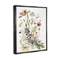 thumbnail image 4 of Stupell Industries Subtle Wildflower Blooms Botanical & Floral Painting Black Floater Framed Canvas Art Print Wall Art, 25 x 31, 4 of 10