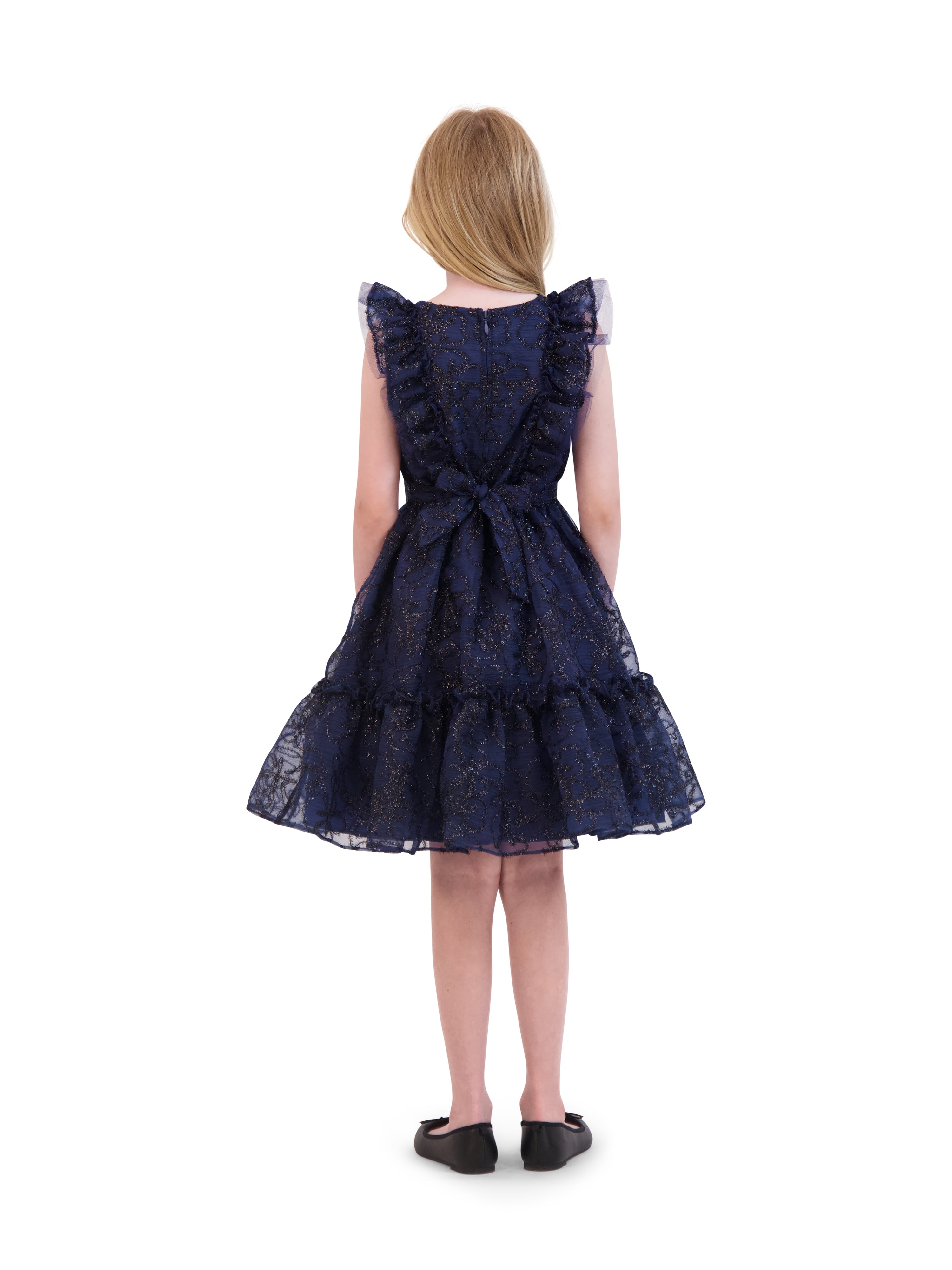 Kensie Girl Soutache Organza Dress, Sizes 4-16