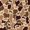 Tan Dark Coffee, variant on Castle Fairy Camo Wildlife Deer Twin Sheets 3pcs,Abstract Geometric Bedding,Tan Dark Coffee,1 Fitted Sheet, 1 Flat Sheet and 1 Pillowcase